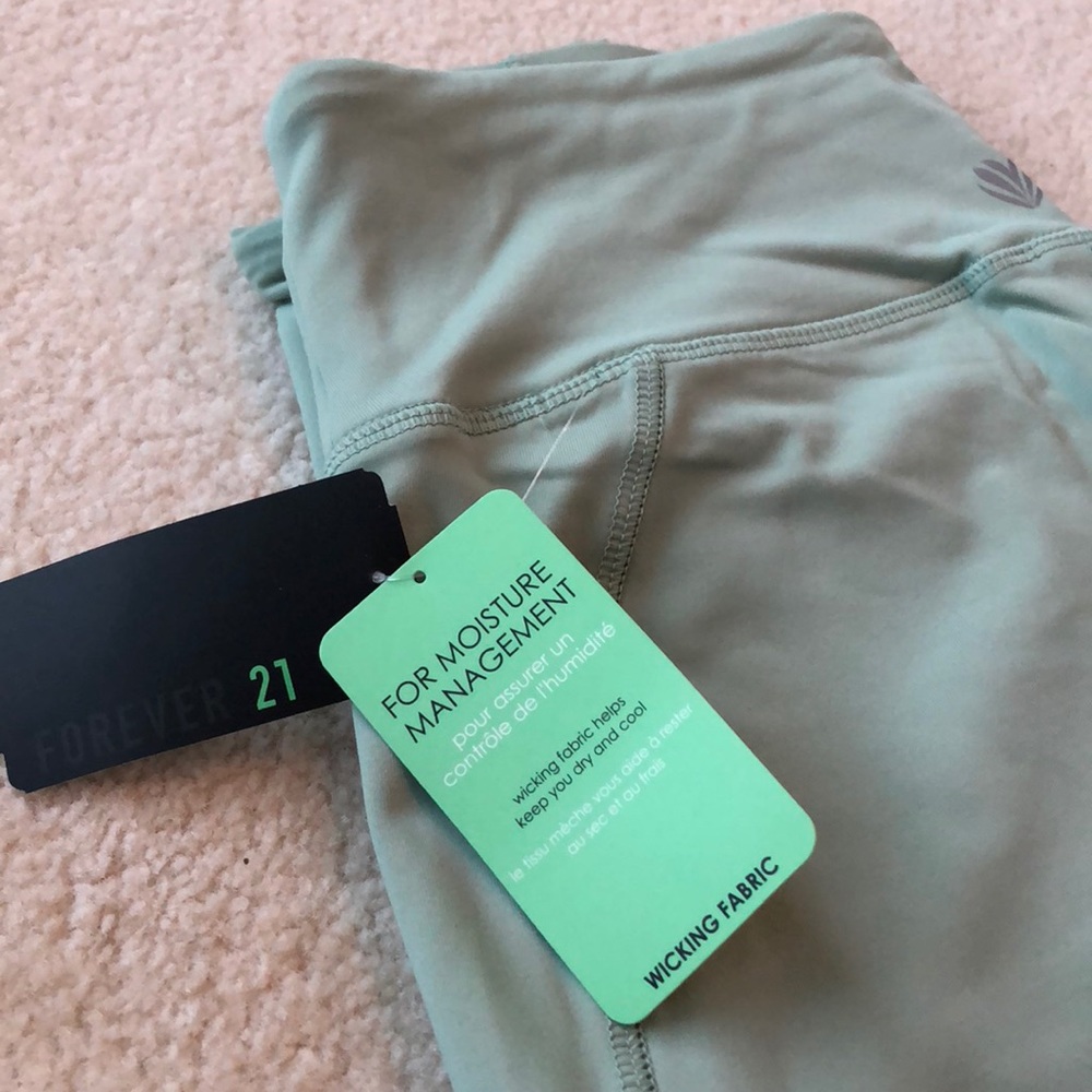Sage/Mint Leggings Forever 21, Gymshark
